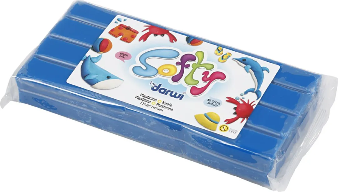 Creativ Company Softy Boetseerklei Blauw 500g