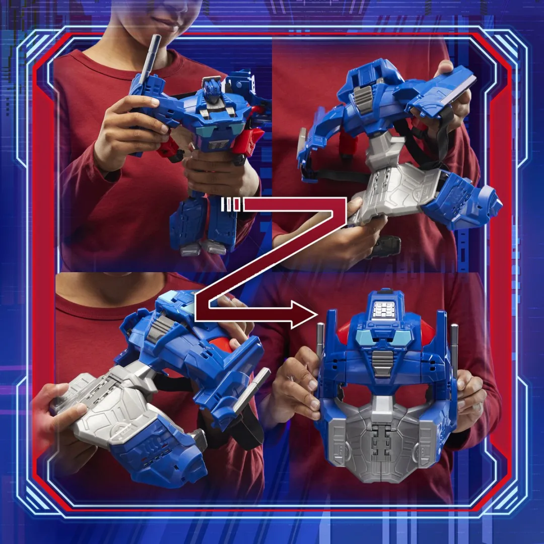 Transformers One Prime Changer Optimus Prime 2-in-1 Masker - Multicolor