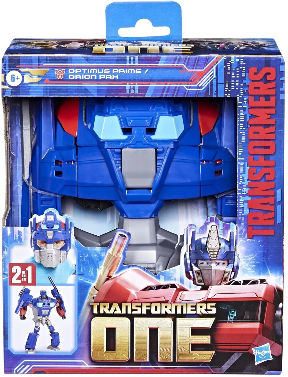Transformers One Prime Changer Optimus Prime 2-in-1 Masker