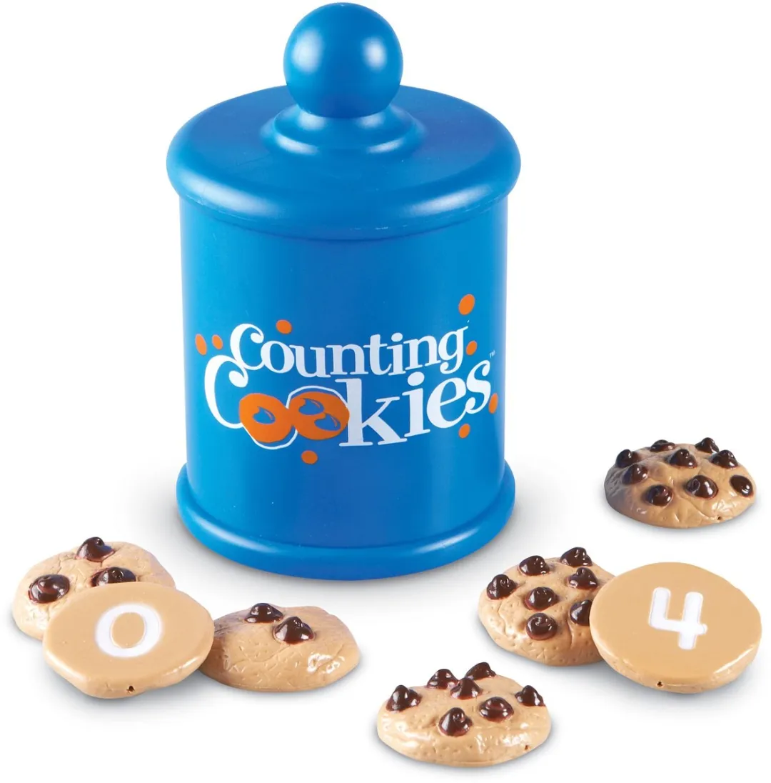 Learning Resources Smart Snacks Getallen Koekjes - LER7348 - Blauw
