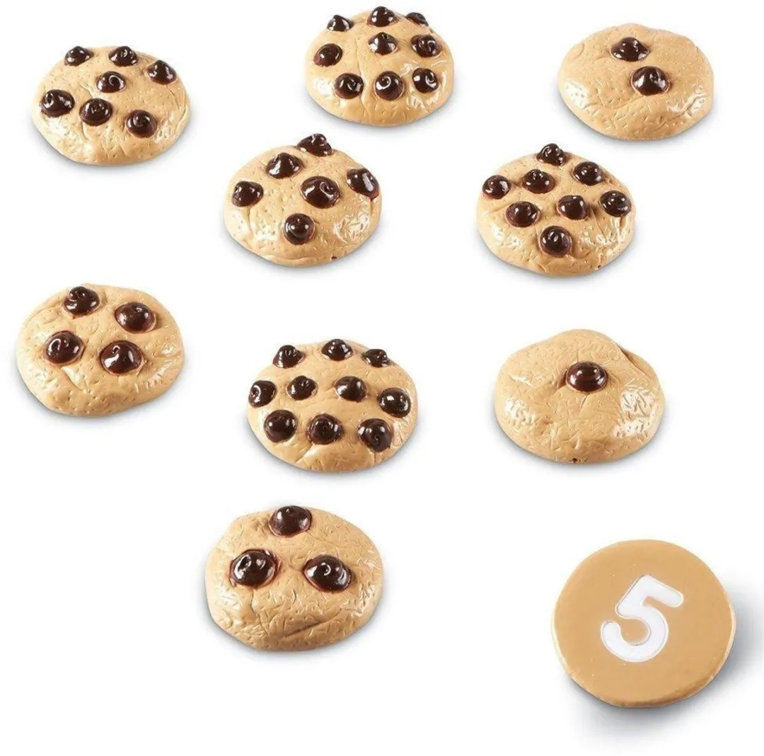 Learning Resources Smart Snacks Getallen Koekjes - LER7348 - Blauw
