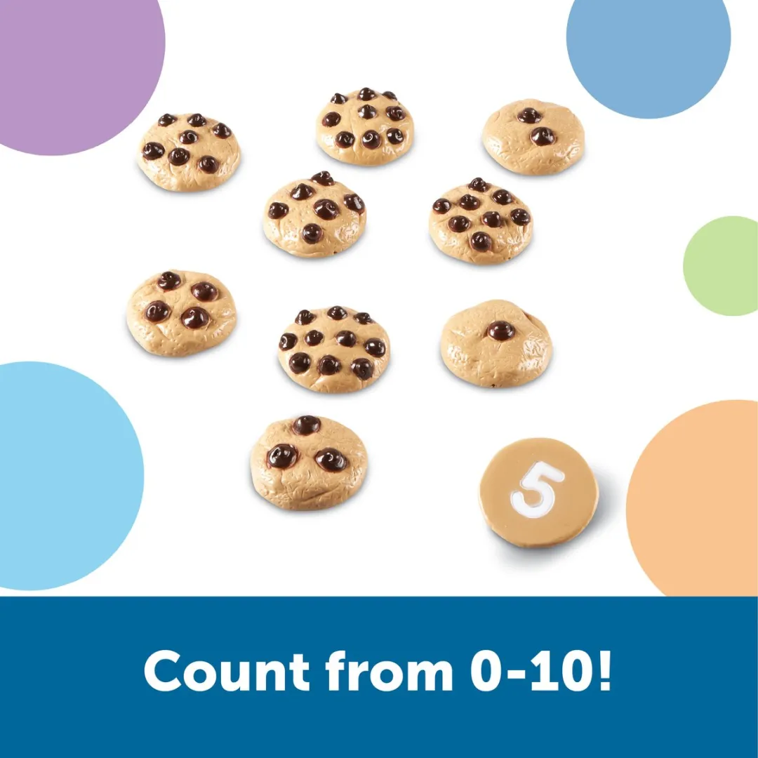 Learning Resources Smart Snacks Getallen Koekjes - LER7348 - Blauw