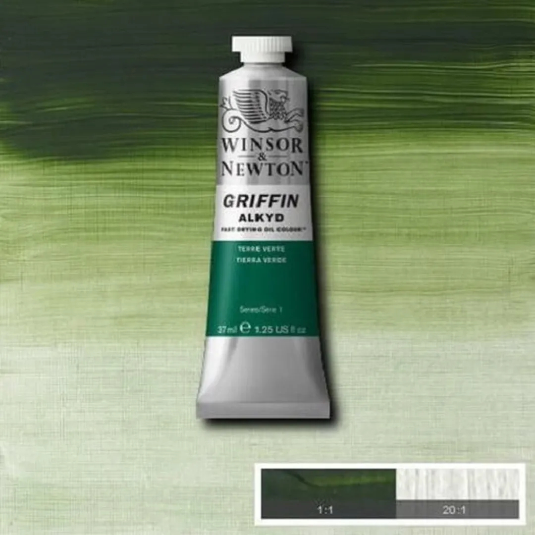 Winsor & Newton Griffin Alkyd Olieverf Terre Verte 637