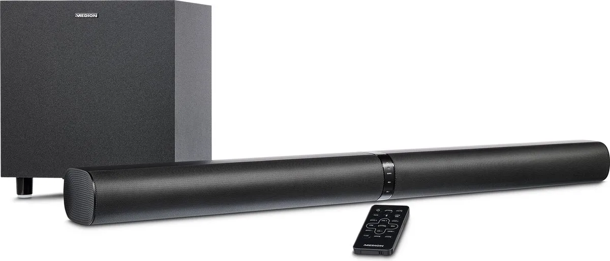 LIFE® P61450 2.1 soundbar | perfecte aanvulling op de TV | 2-in1 - flexibele plaatsing | Bluetooth® 5.3