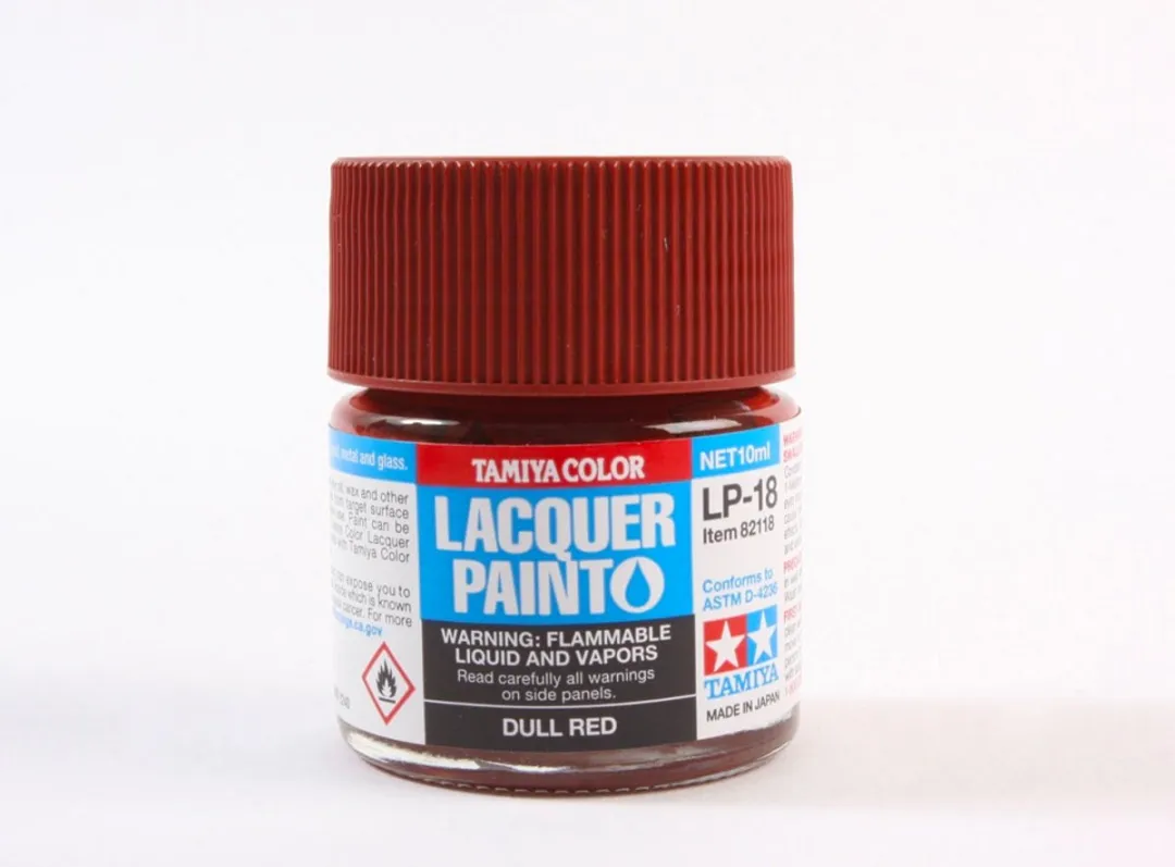 Tamiya Hobbyverf Olieverf LP-18 Dull Red 10ml