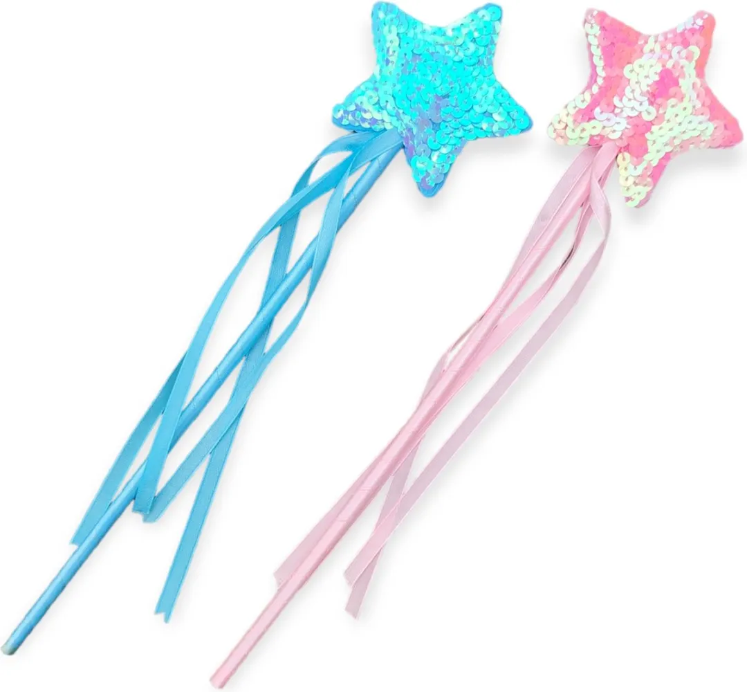 Prinsessen Toverstaf - 2 stuks - Prinses accessoire – Meisje - 2 kleuren