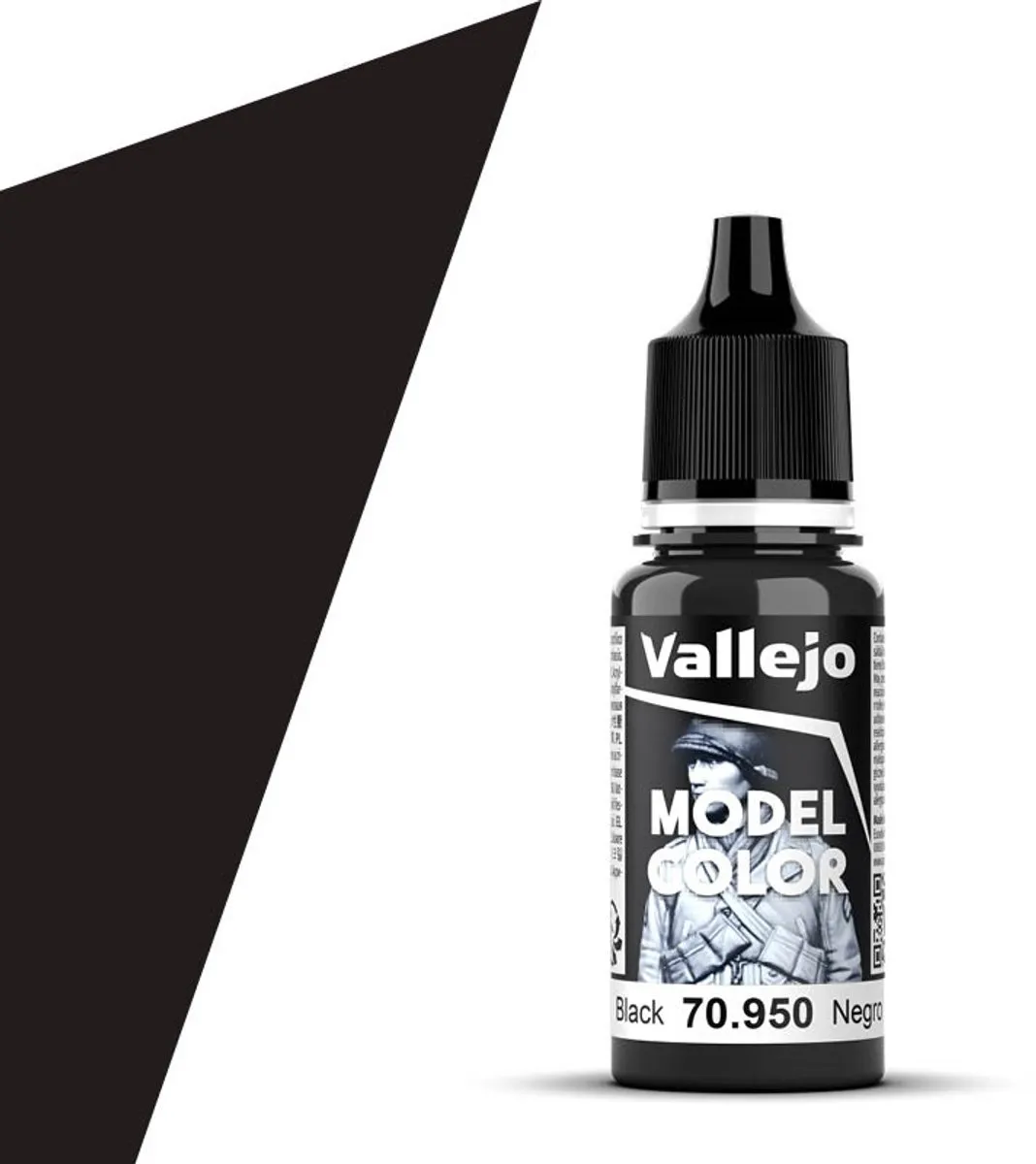 Vallejo Model Color Acrylverf Black 17ml