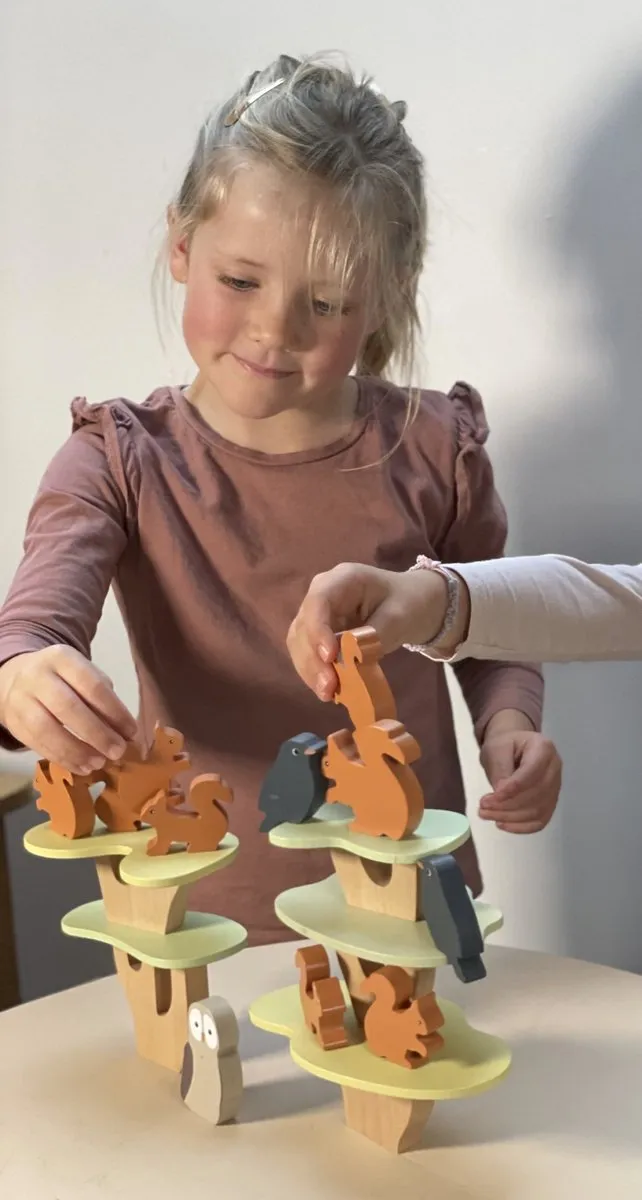 Egmont Toys Houten Stapelspel Eekhoorntjes 3+