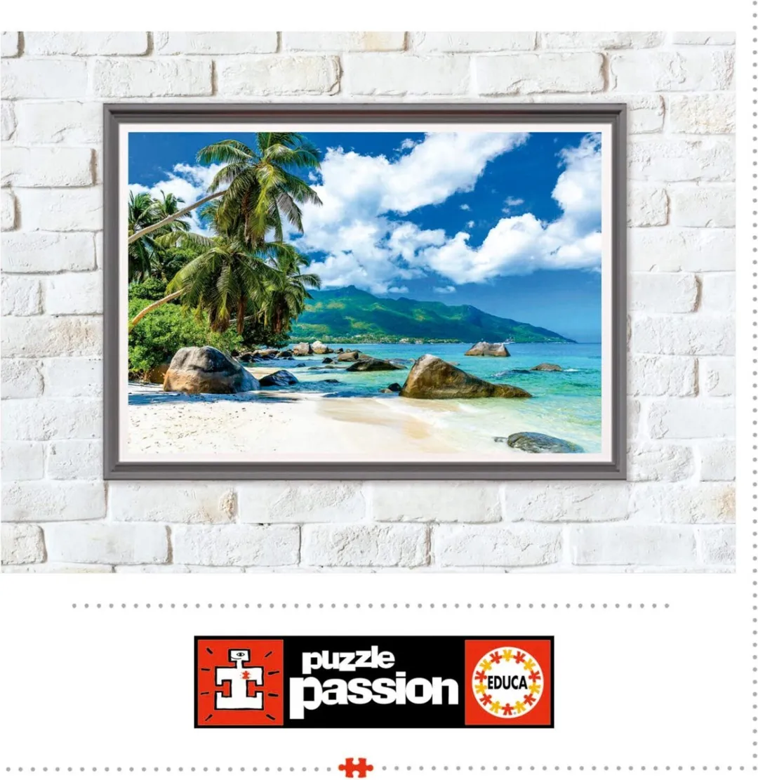 Educa Seychellen Legpuzzel 1500 Stuks ED19564 - 85x60cm - Multicolor