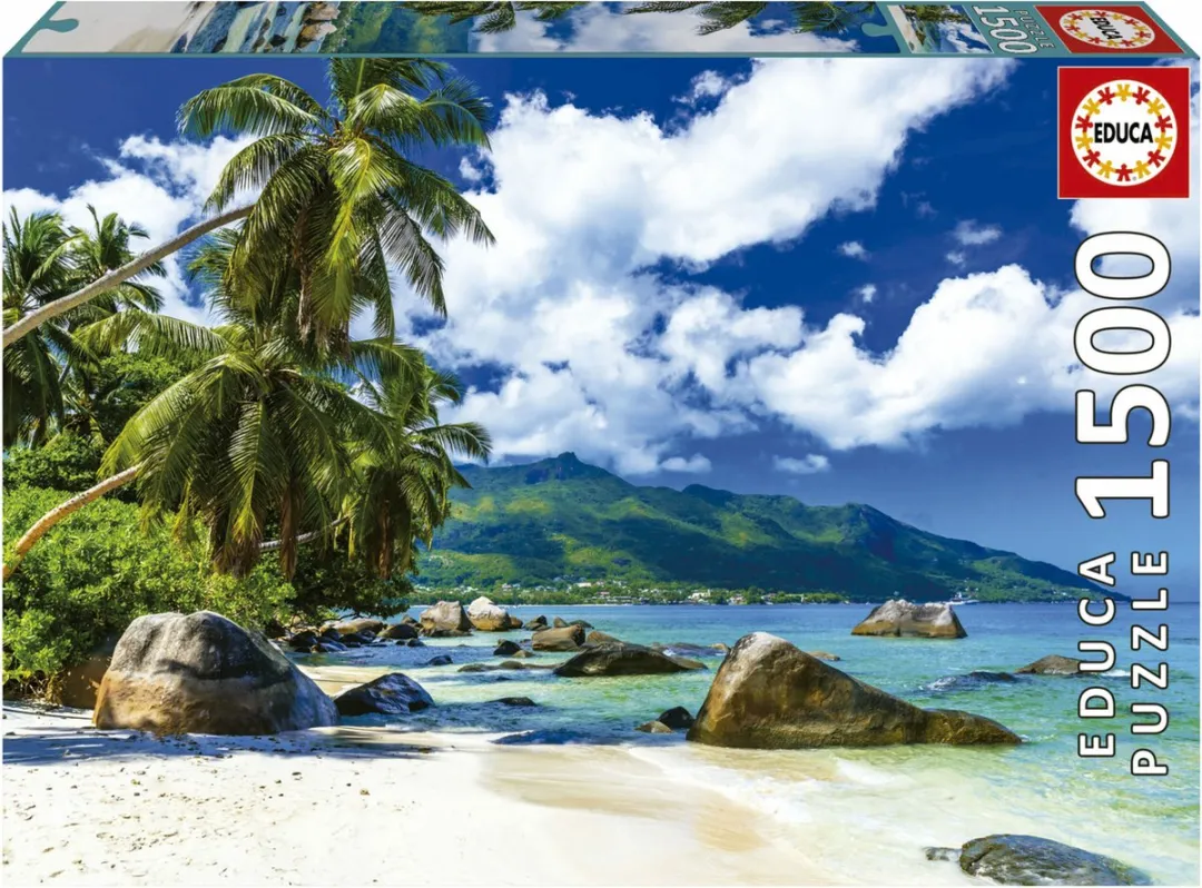 Educa Seychellen Legpuzzel 1500 Stuks ED19564 - 85x60cm - Multicolor - afbeelding 6 van 6