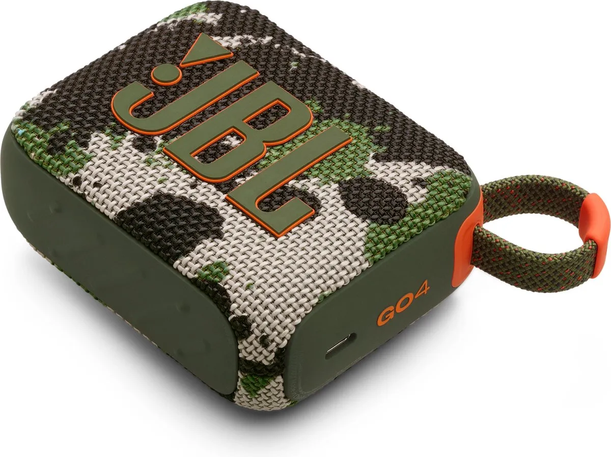 JBL Go 4 Draadloze Bluetooth Speaker - 7 uur - IP67 - Camo