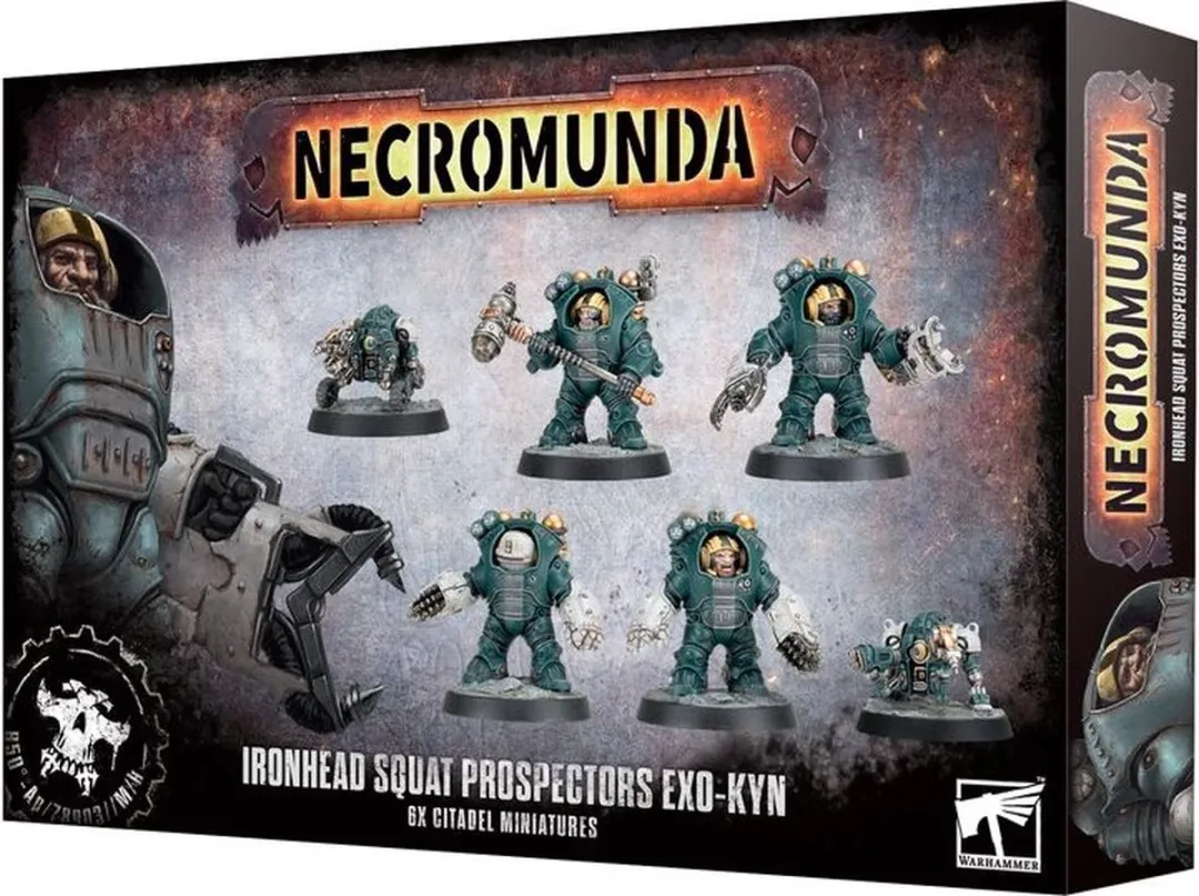 Games Workshop Necromunda Squat Prospectors Exo-Kyn 301-52