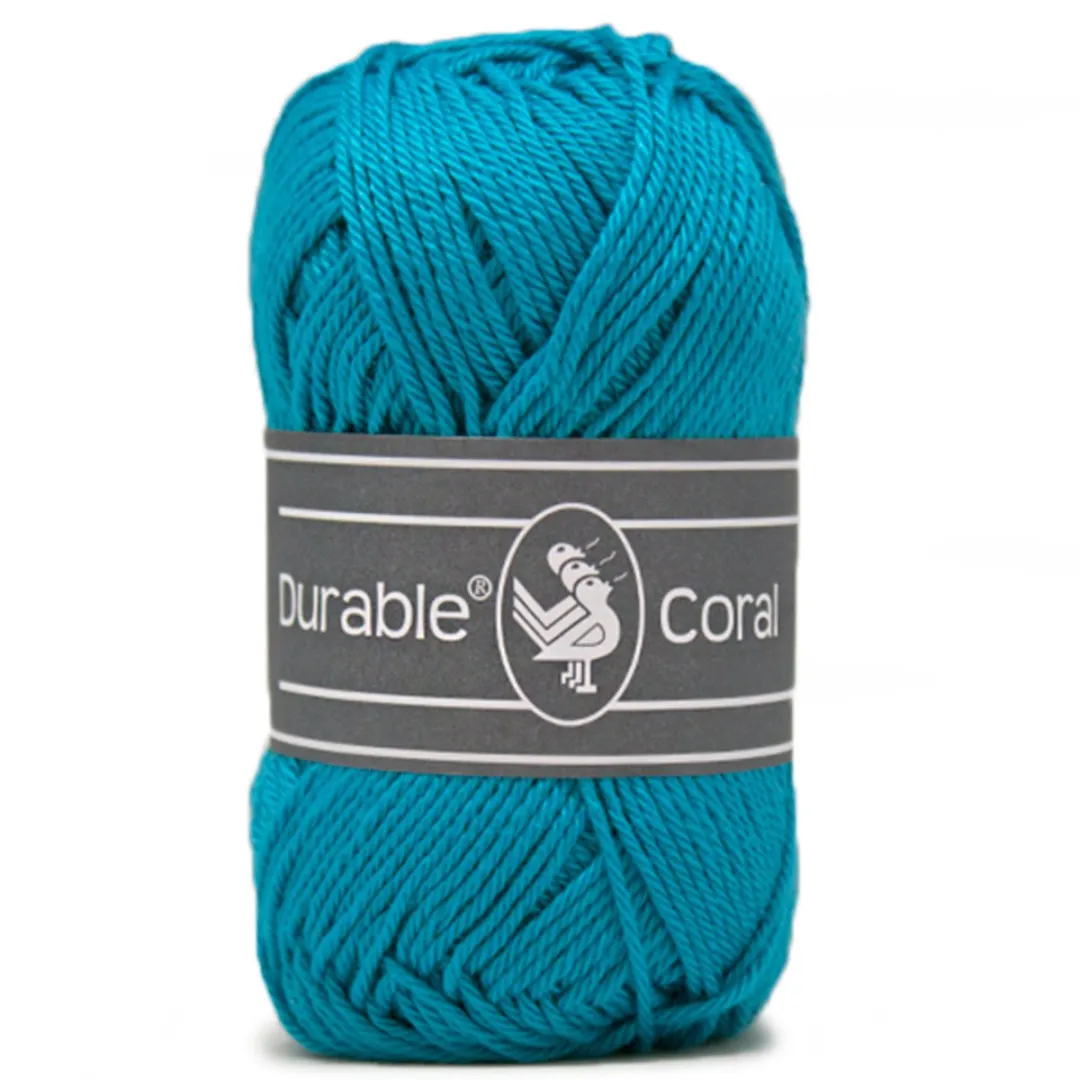 Durable Coral 371 Turquoise Garen - 1 Stuk