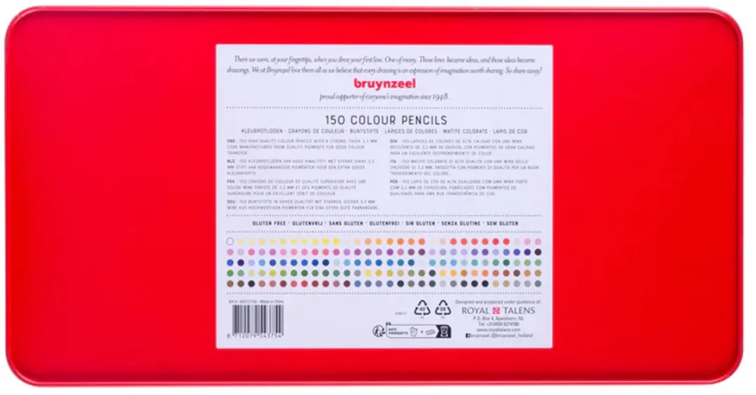 BRUYNZEEL Expression 150 Kleurpotloden - 150 Stuks