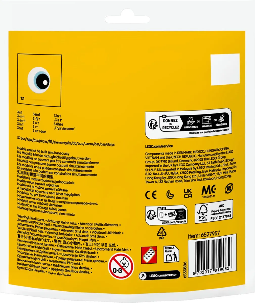 LEGO Creator 30688 Tropische Toekan - 59 Stukken - Meerkleurig
