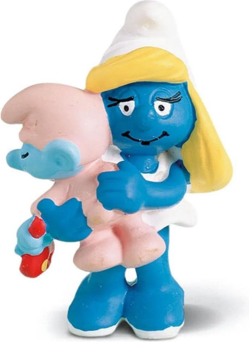 Schleich Smurfin met Baby Smurf 20192