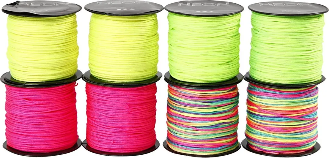 Creativ Company Neon Macramékoord Multicolor