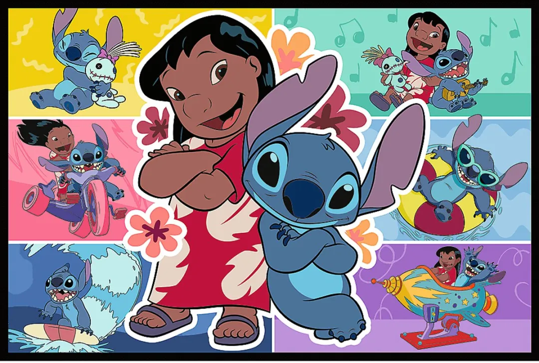 Trefl Disney Lilo & Stitch Puzzel 200 Stuks - Multicolor