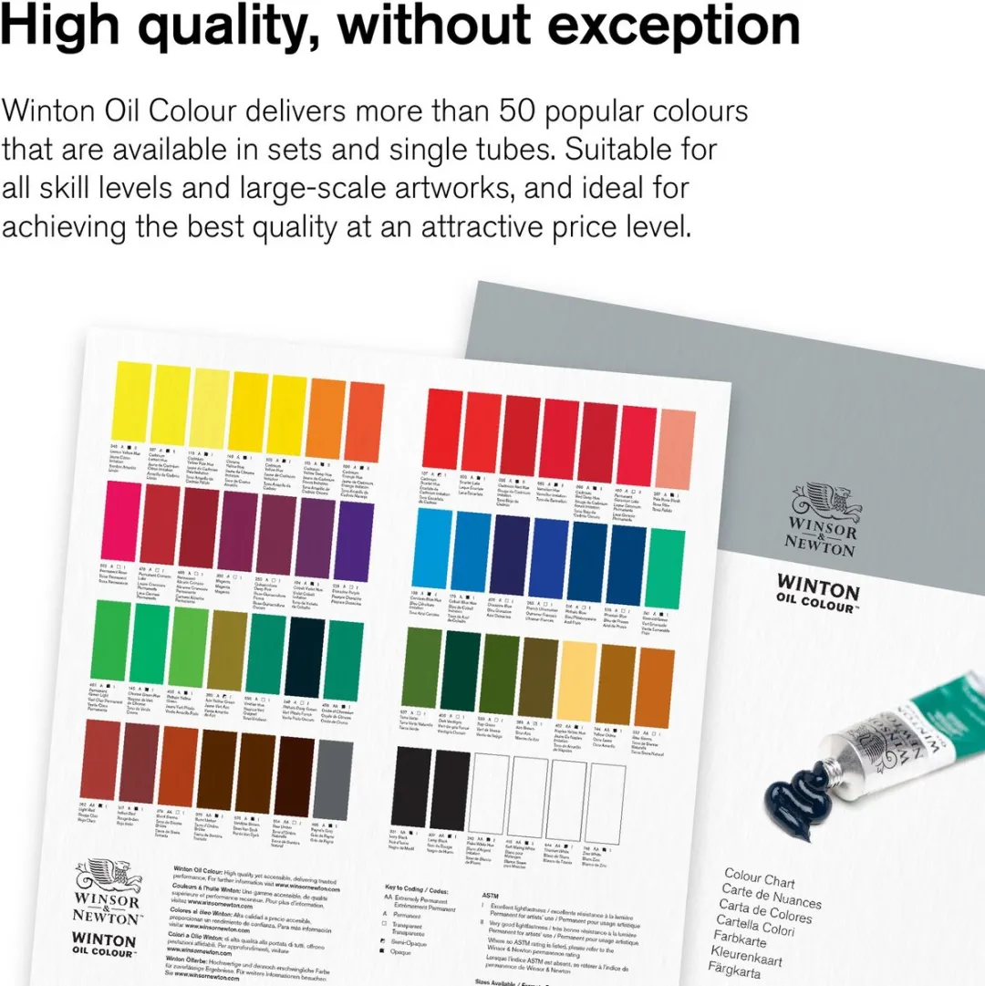 Winsor & Newton Winton Olieverf Starterset 10x21ml