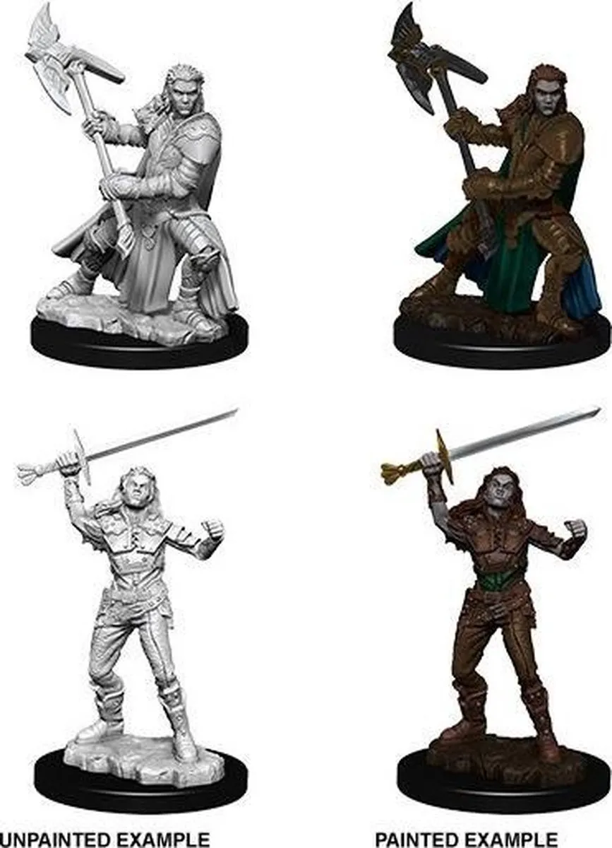 Wizkids D&D Female HalfOrc Fighter