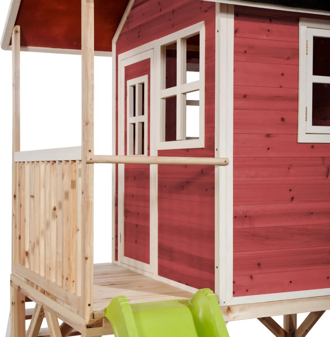 EXIT Toys Loft 500 Houten Speelhuis - Rood