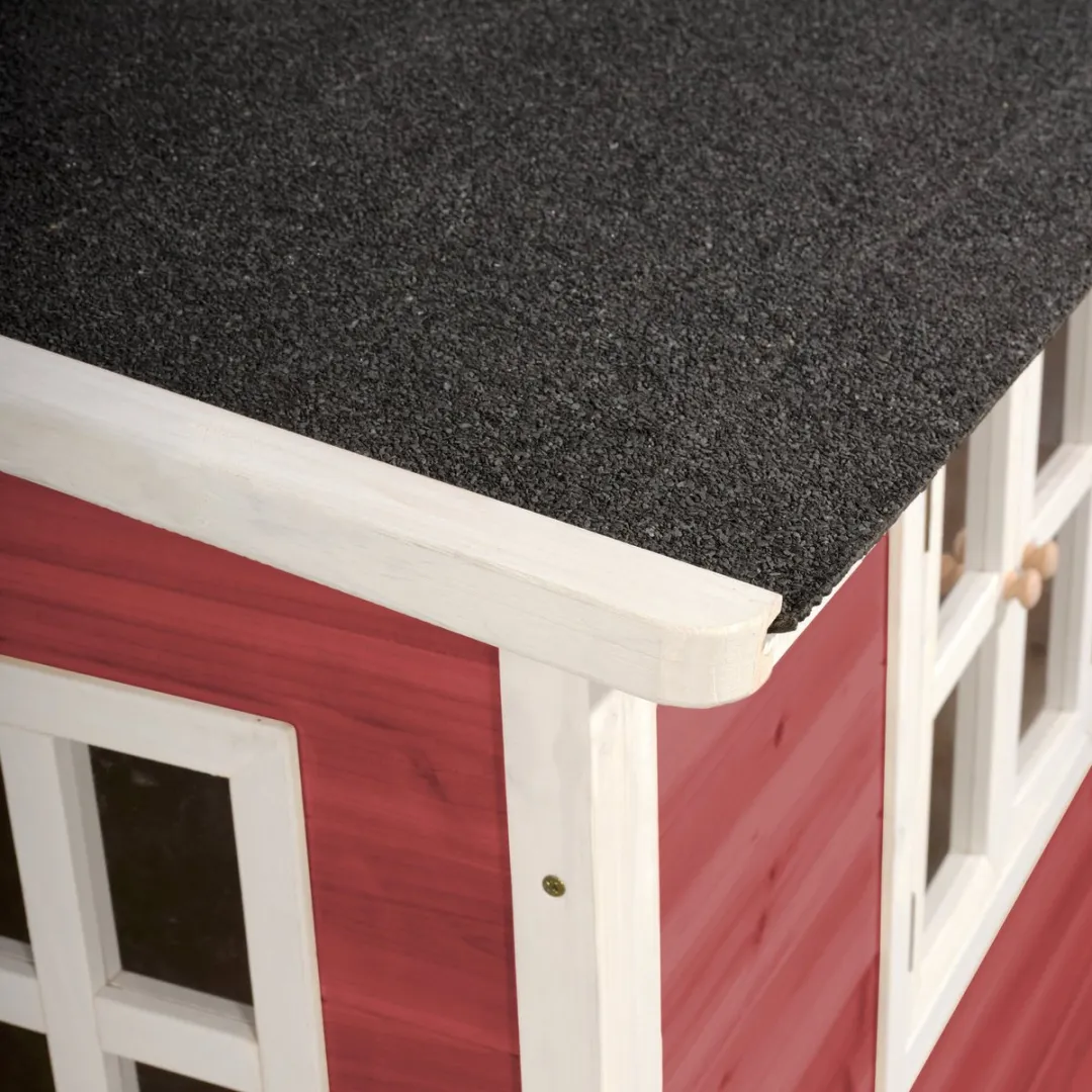 EXIT Toys Loft 500 Houten Speelhuis - Rood