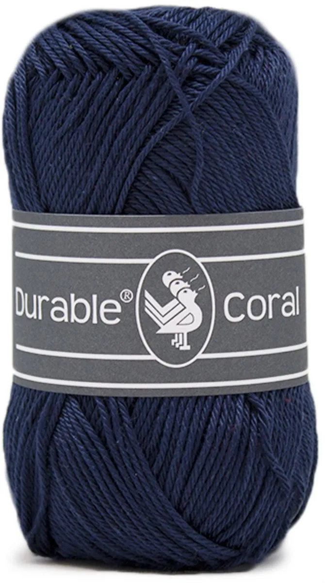 Durable Coral 321 Navy Garen - 1 Stuk