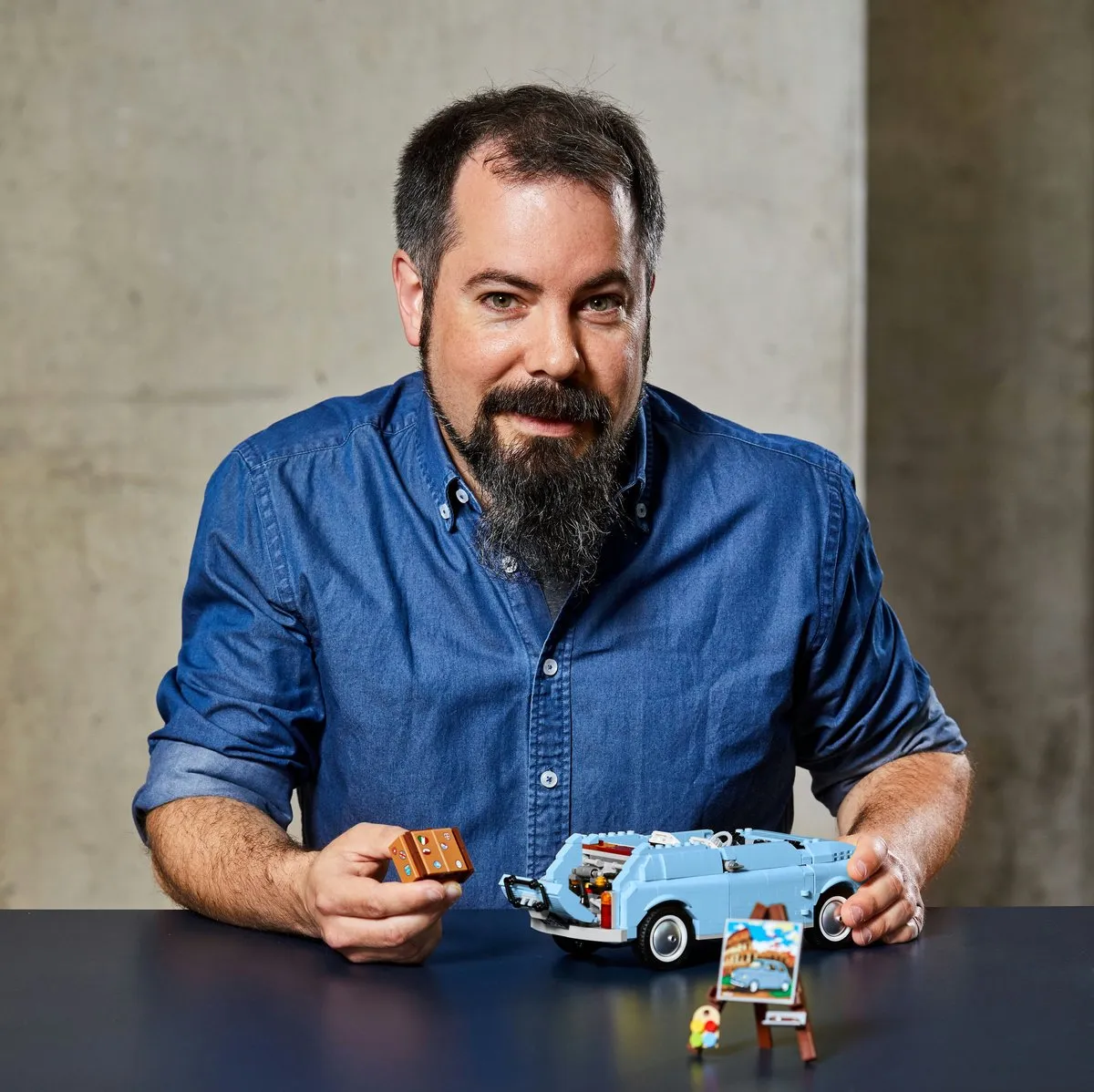 LEGO Creator Expert Fiat 500 77942 - 960 Stukken - Lichtblauw