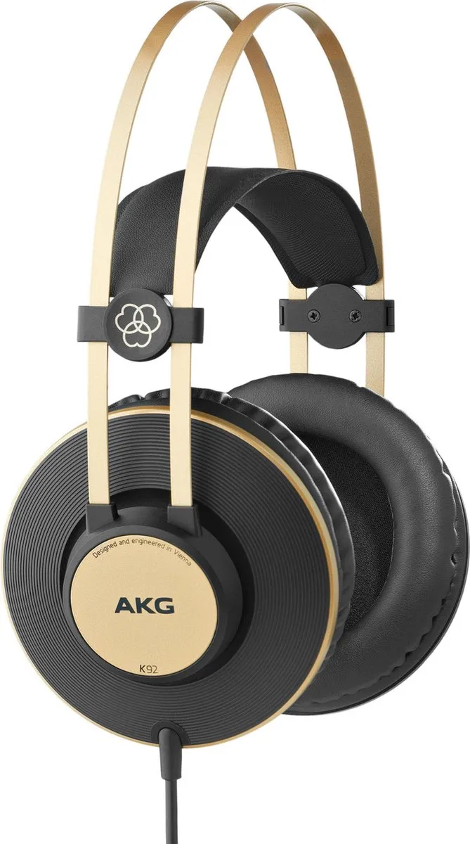 AKG K92 Gesloten Studiohoofdtelefoon - Zwart/Goud