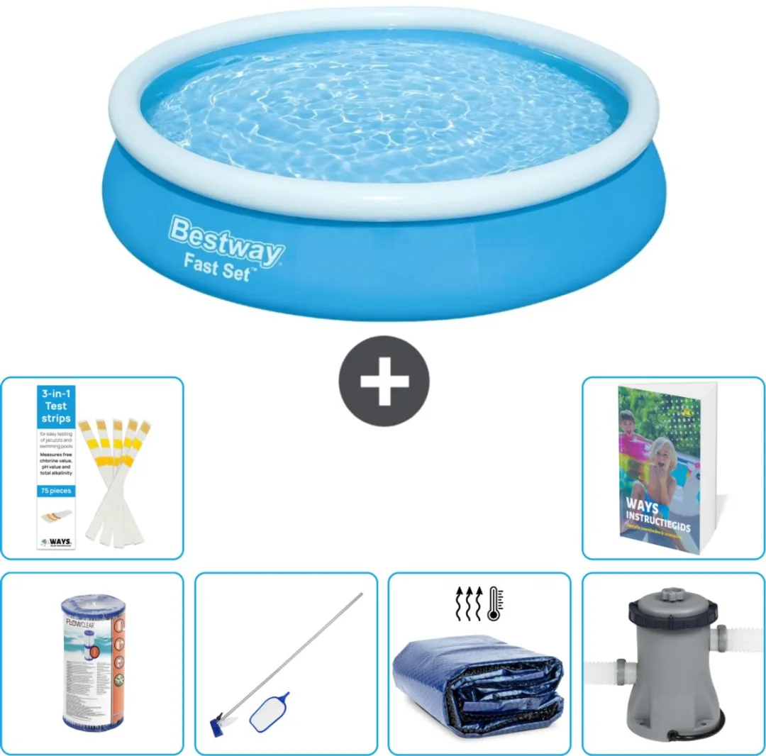 Bestway Fast Set Zwembad 366x76cm