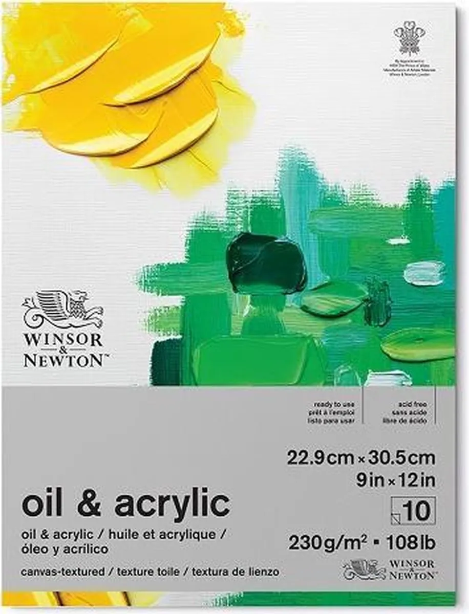 Winsor & Newton Oil Acrylic Papier 23x31cm