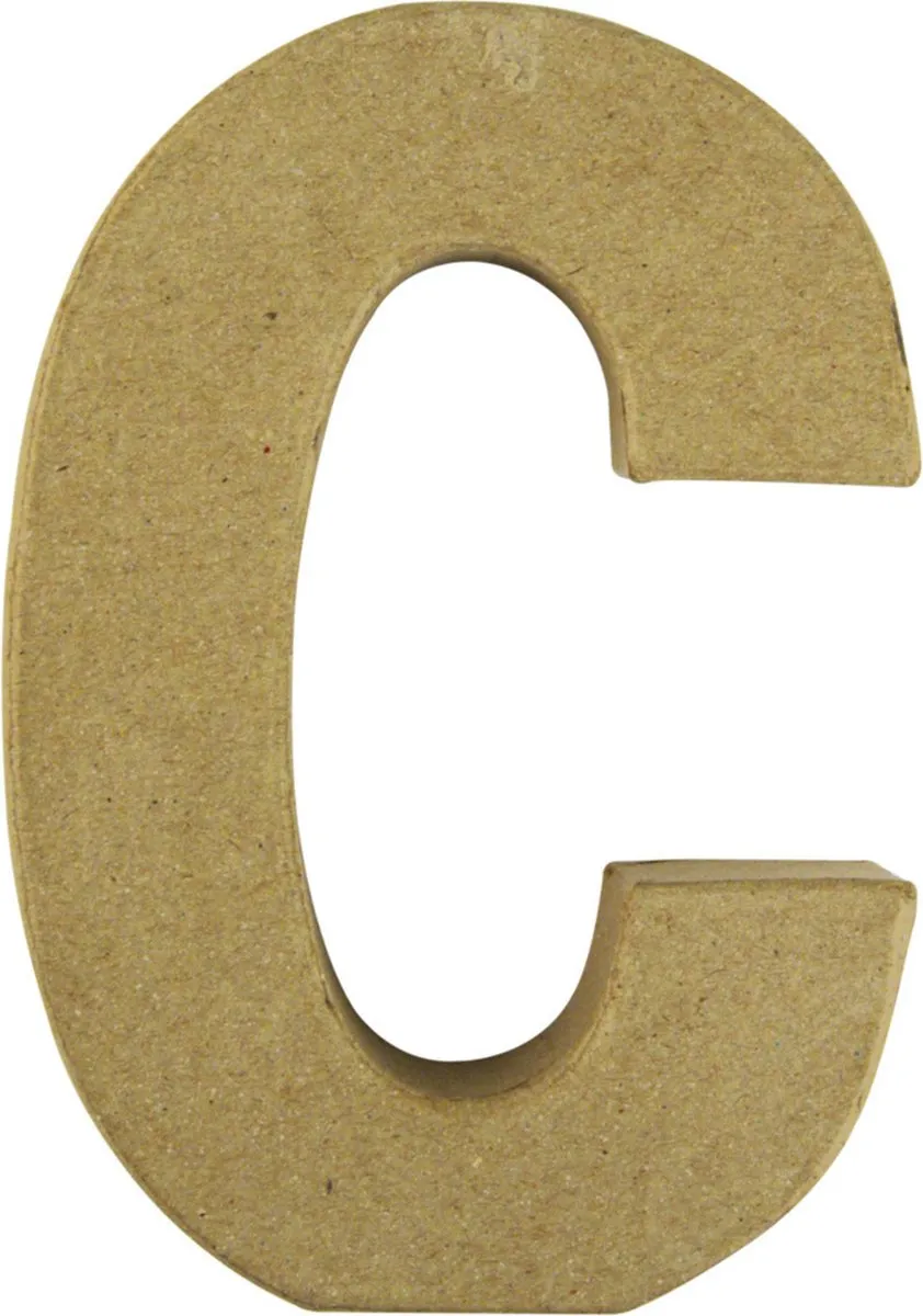 Rayher Papier Mache Letter C