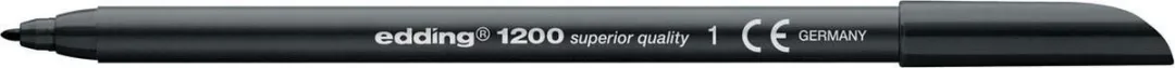 edding 1200-01 Color Pen - Zwart