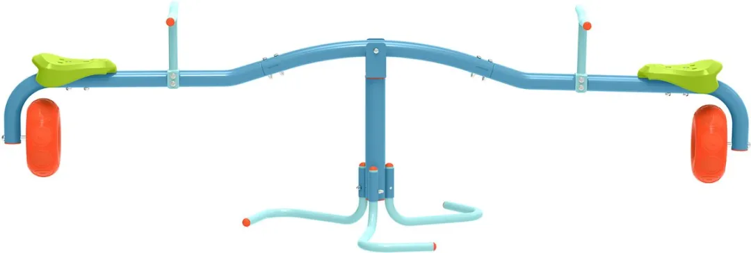Tp Toys Spiro Cyclone 360° Draaibare Wipwap Voor Buiten Blauw/oranje