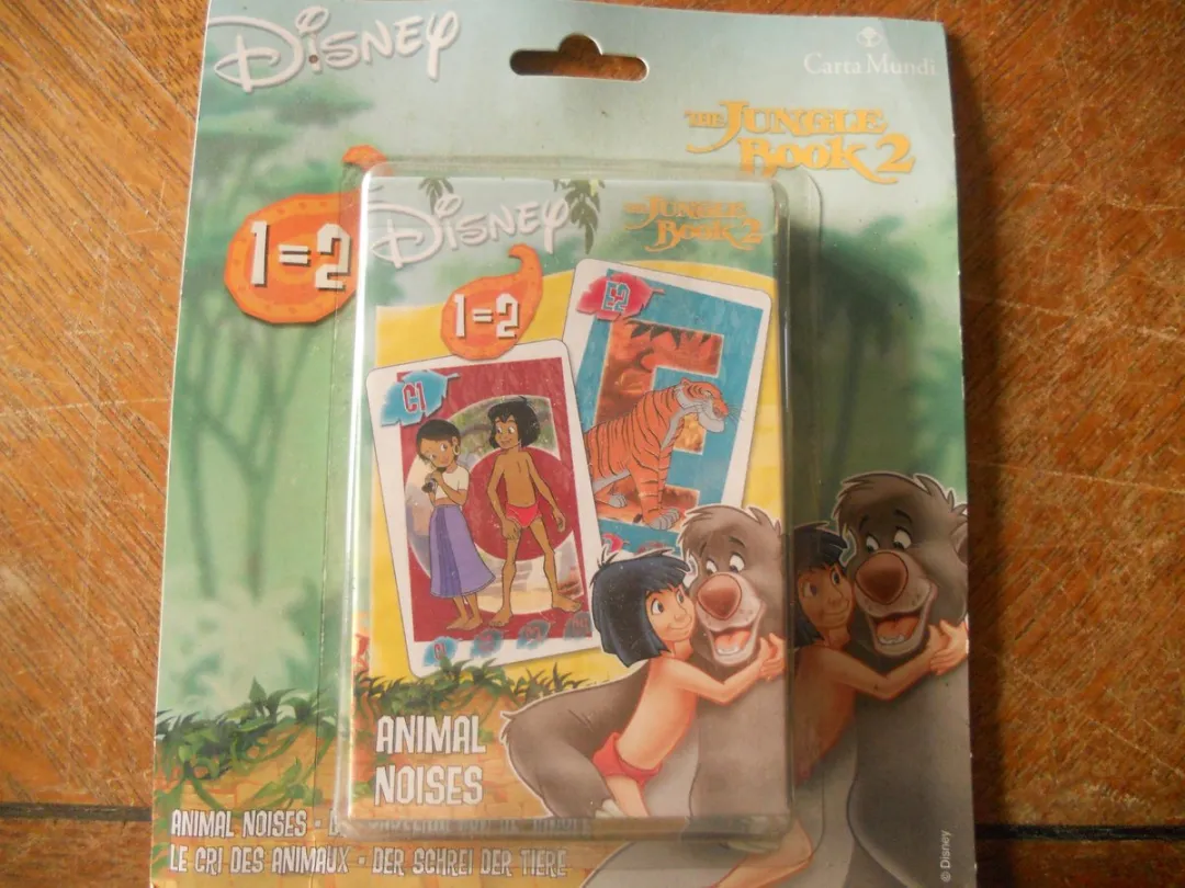 the jungle book 2 : animal noises - de schreeuw van de jungle - le cri des animaux - der schrei der tiere