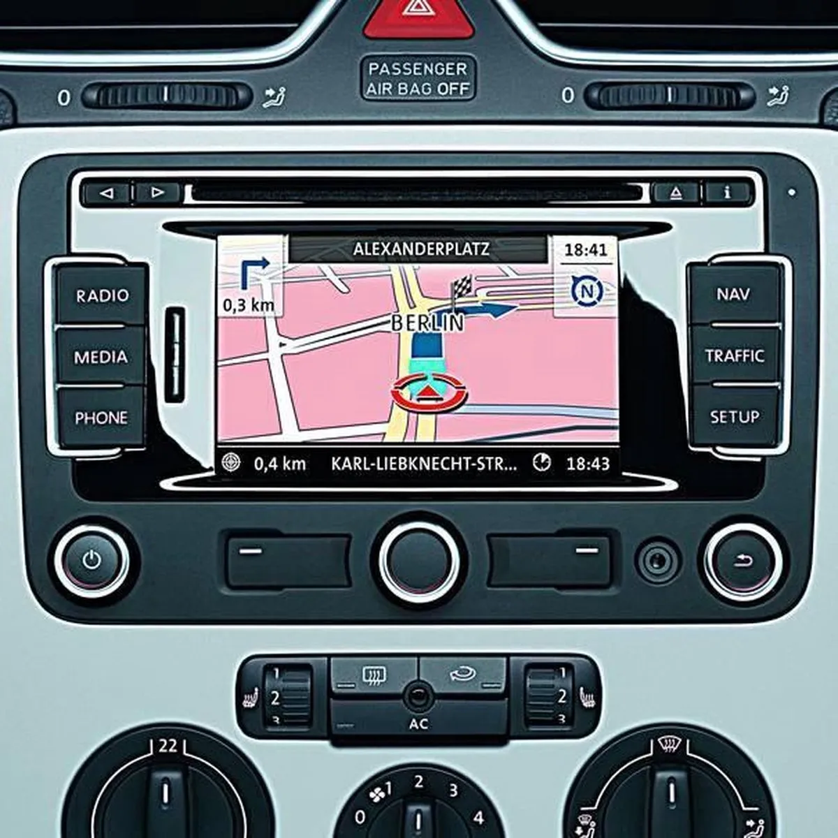 TomTom Volkswagen FX RNS 310 SD Navigatie - Zwart