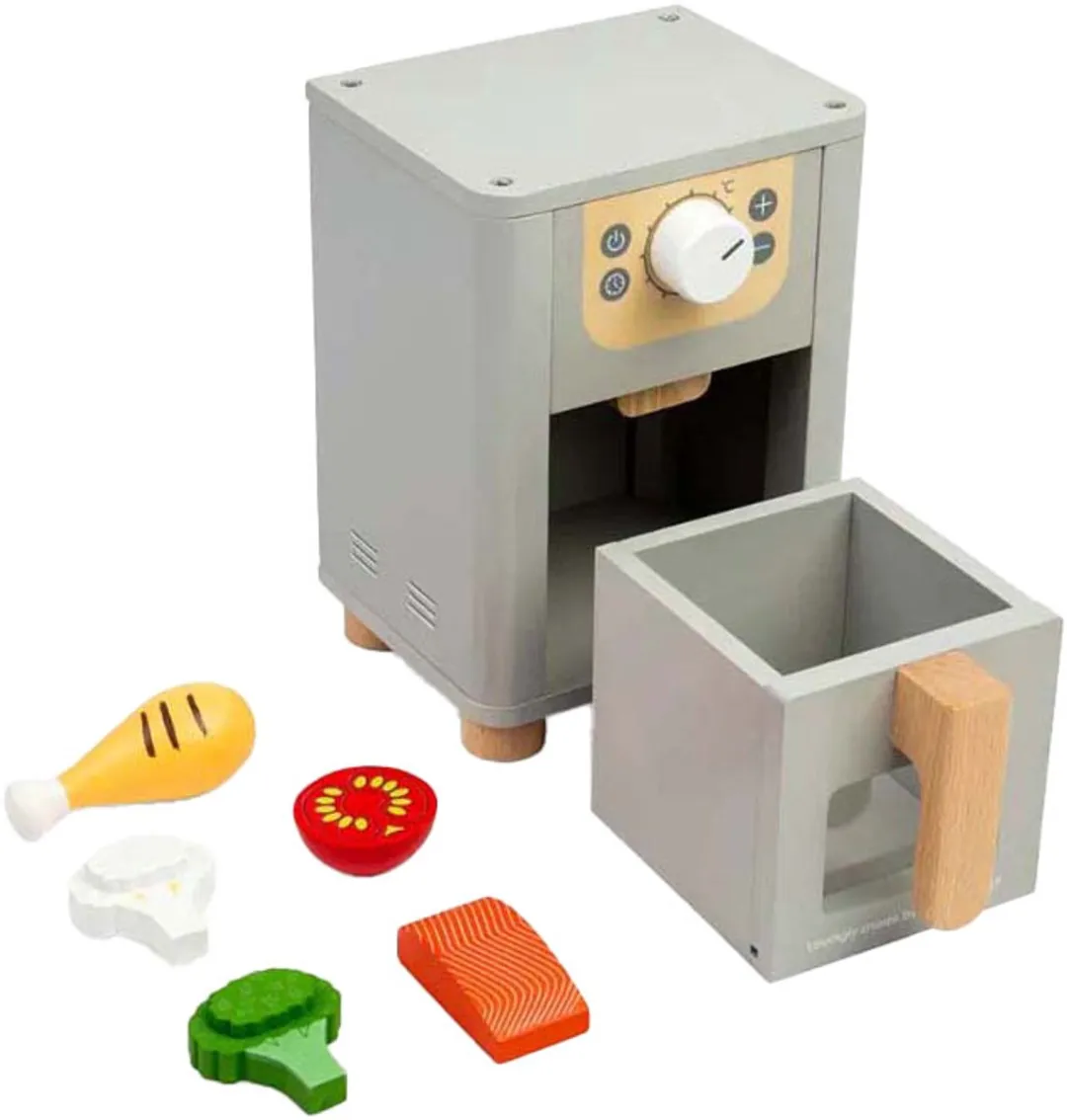 BIGJIGS Airfryer Speelset 37083 - Hout