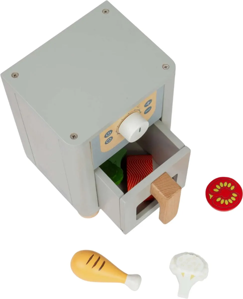BIGJIGS Airfryer Speelset 37083 - Hout