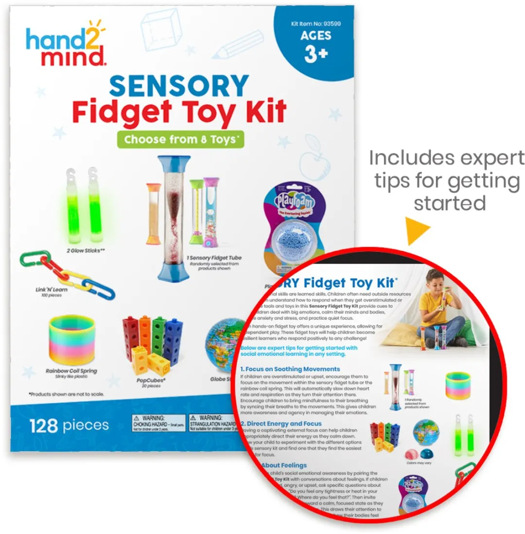 Learning Resources Sensory Fidget Toy Kit - Multicolor - afbeelding 6 van 6
