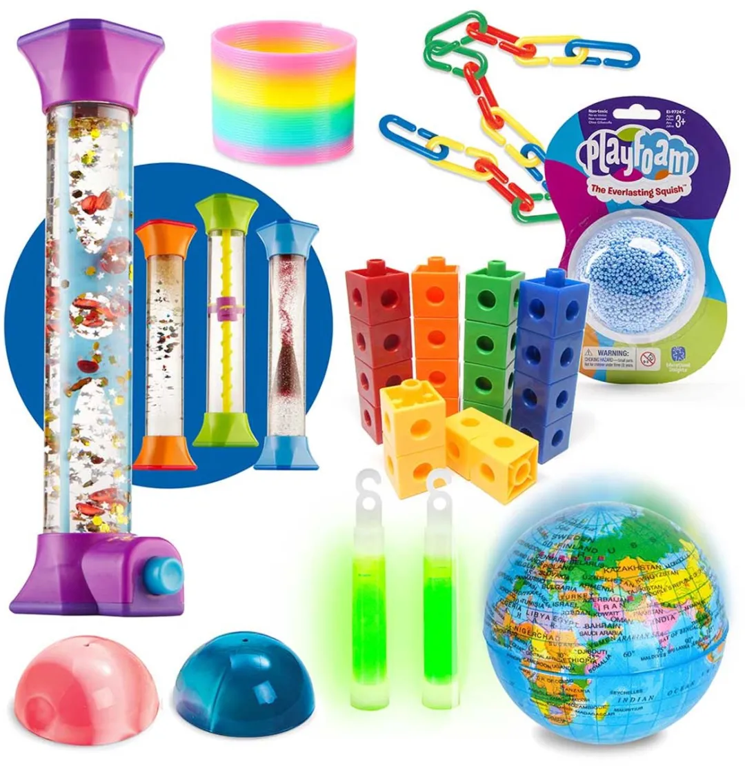 Learning Resources Sensory Fidget Toy Kit - Multicolor
