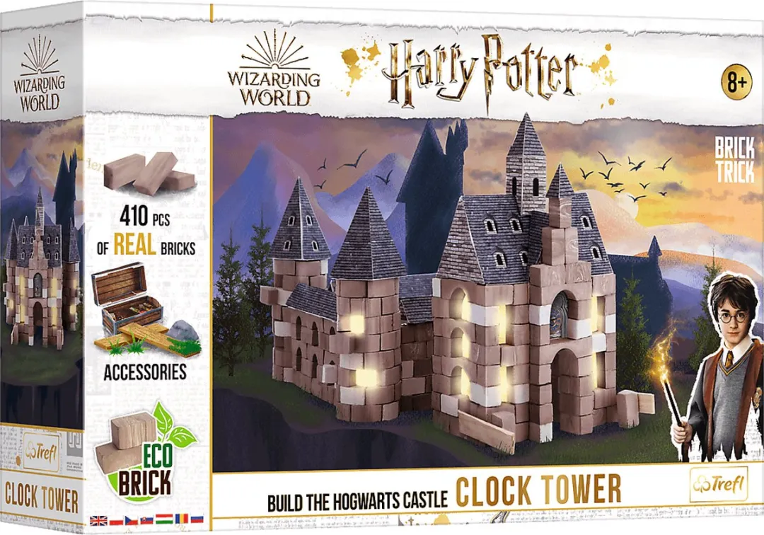 Trefl Harry Potter Clock Tower Brick Trick 410 Stuks