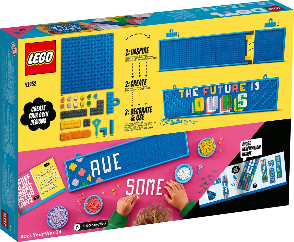 LEGO DOTS Groot Notitiebord
- 41952