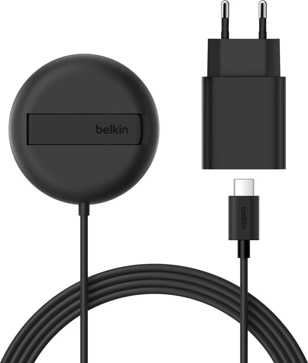 Belkin WIA011kqBK Magnetisch Draadloos Laadstation 15W - Zwart