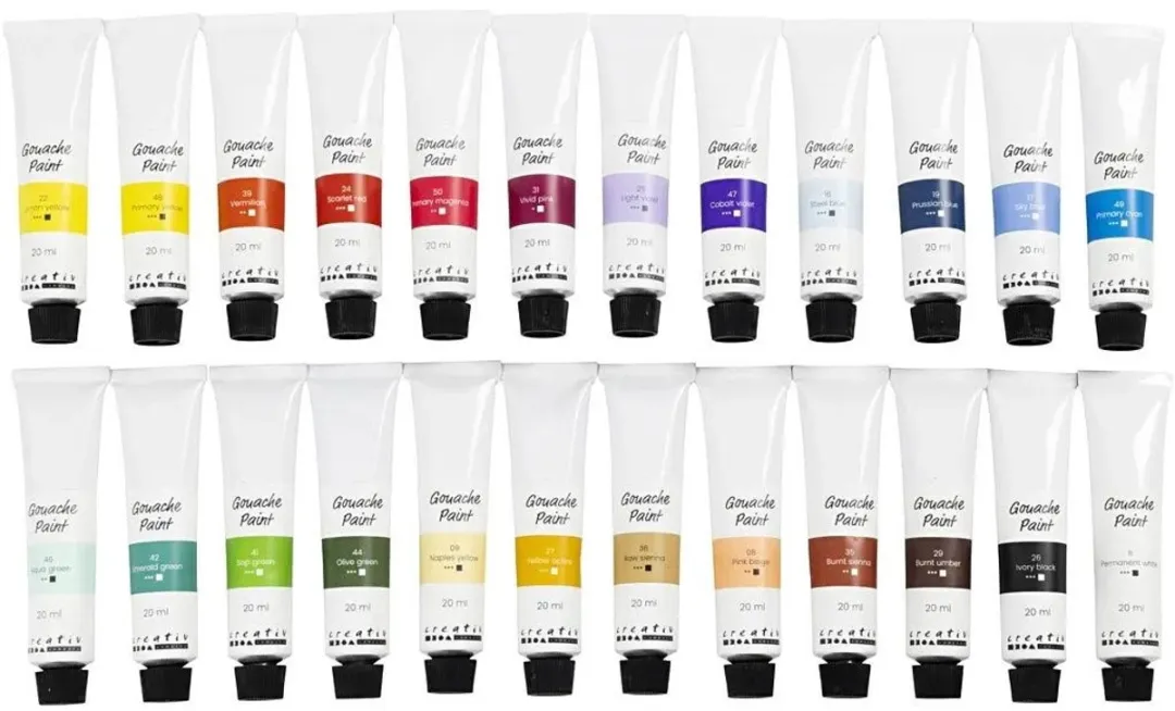 Creativ Company Gouacheverf 24x20ml