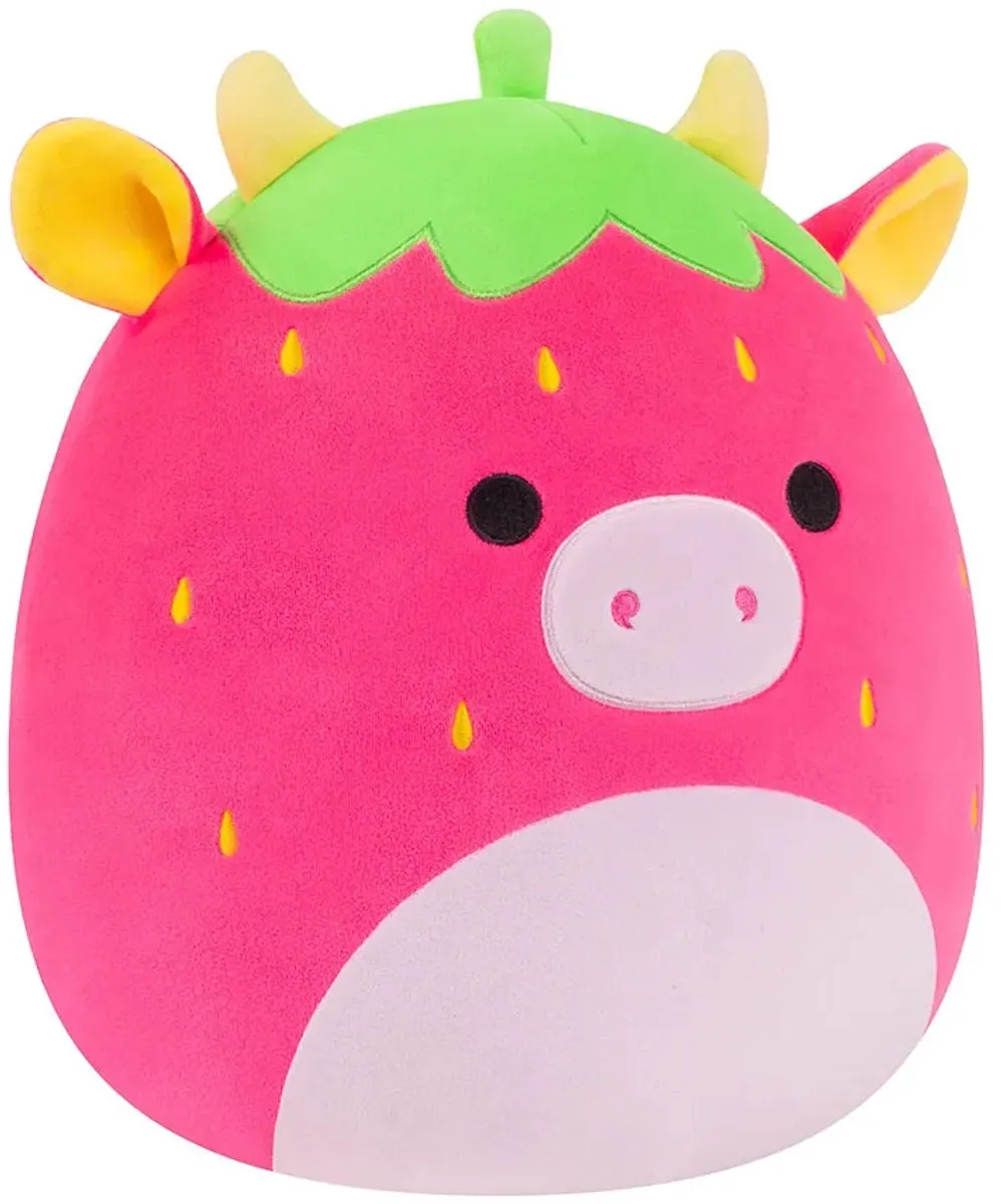 Squishmallows Cleary Medium Plush 30cm - Roze/Groen