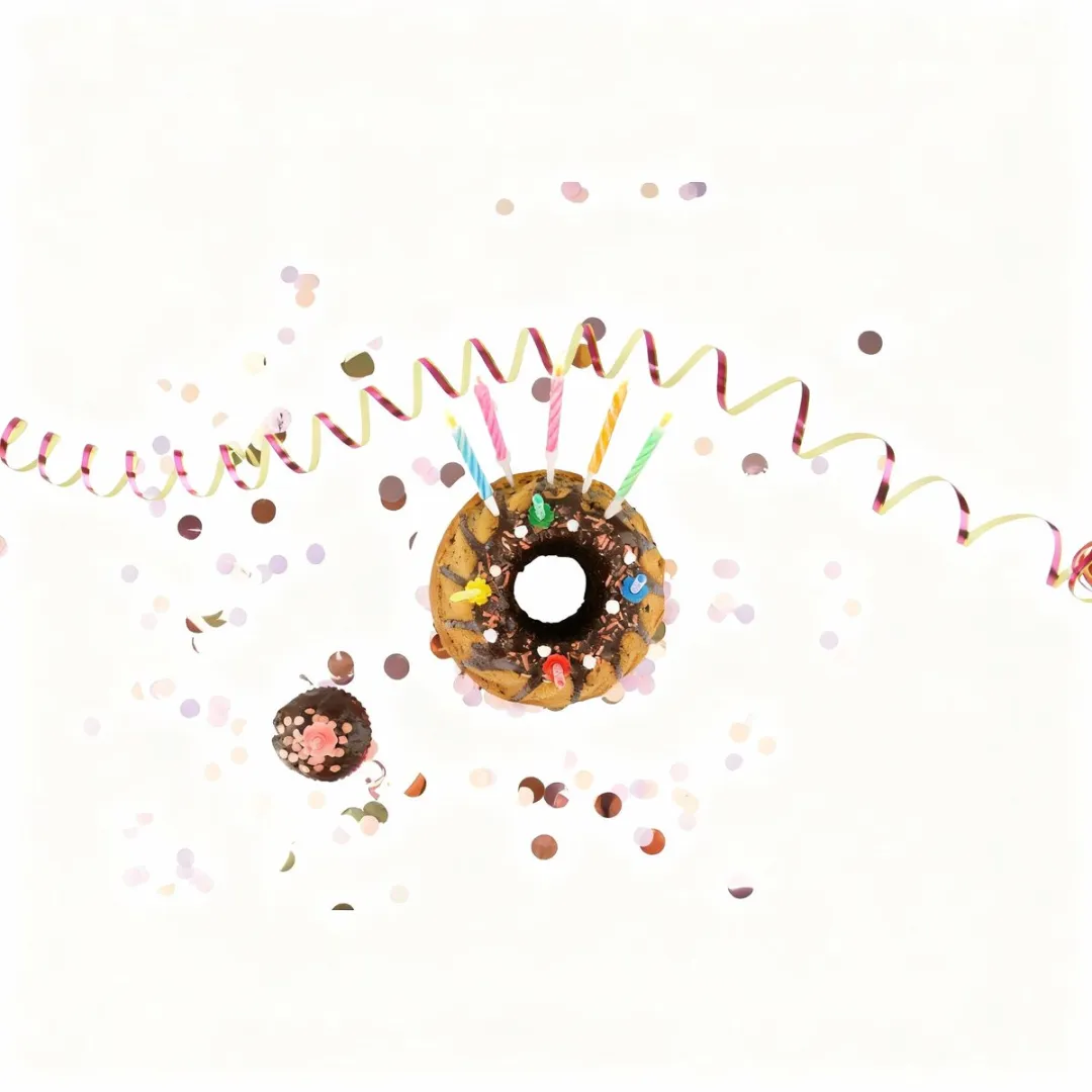 Fackelmann 52507 Set van 24 verjaardagstaartkaarsjes en 12 kaarshouders, verjaardagkaarsjes, kaars, taartkaars, Was, Plastic, Rood, groen, Blauw, Geel, 6 cm