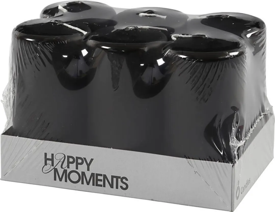 Creativ Company Kaars 10cm - 6 Stuks