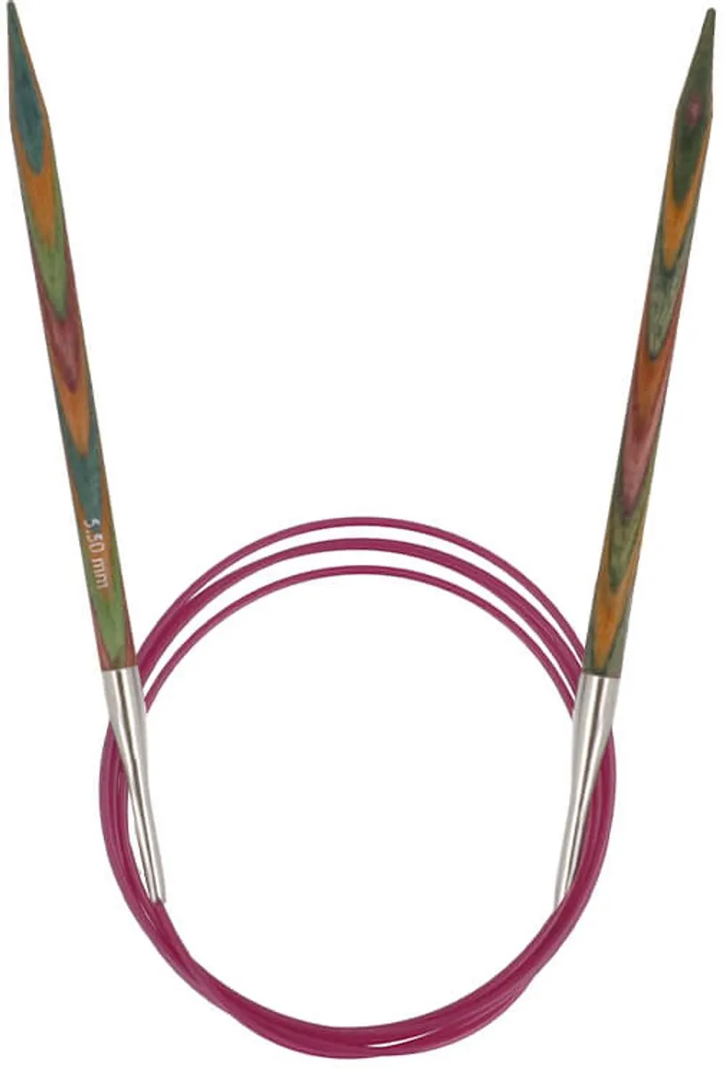 KnitPro Symfonie Rondbreinaalden 5.50mm - 3 Stuks Multikleur