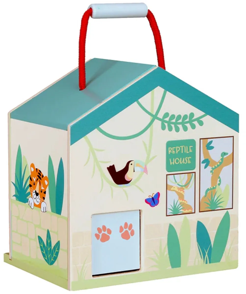 Orange Tree Toys OTT11884 Houten Zoo Playset - Multicolor