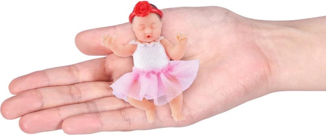 Mini My Mini Baby Sweet Hearts Series 1 - 2 Stuks - Rood